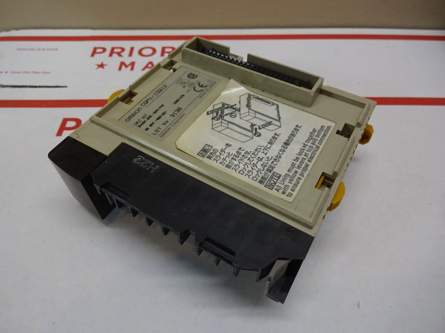 OMRON CQM1-ID212 / ID212 INPUT UNIT MODULE PLC / 24VDC 5MA 16 POINT