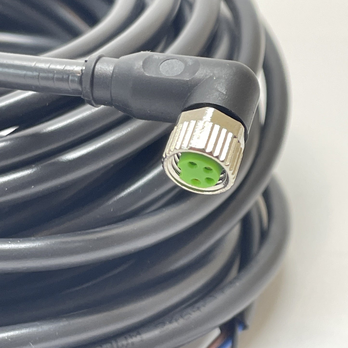 Automation Direct CD08-0W-100-C1 M8 Right-Angle Female 4-Pole Sensor Cable