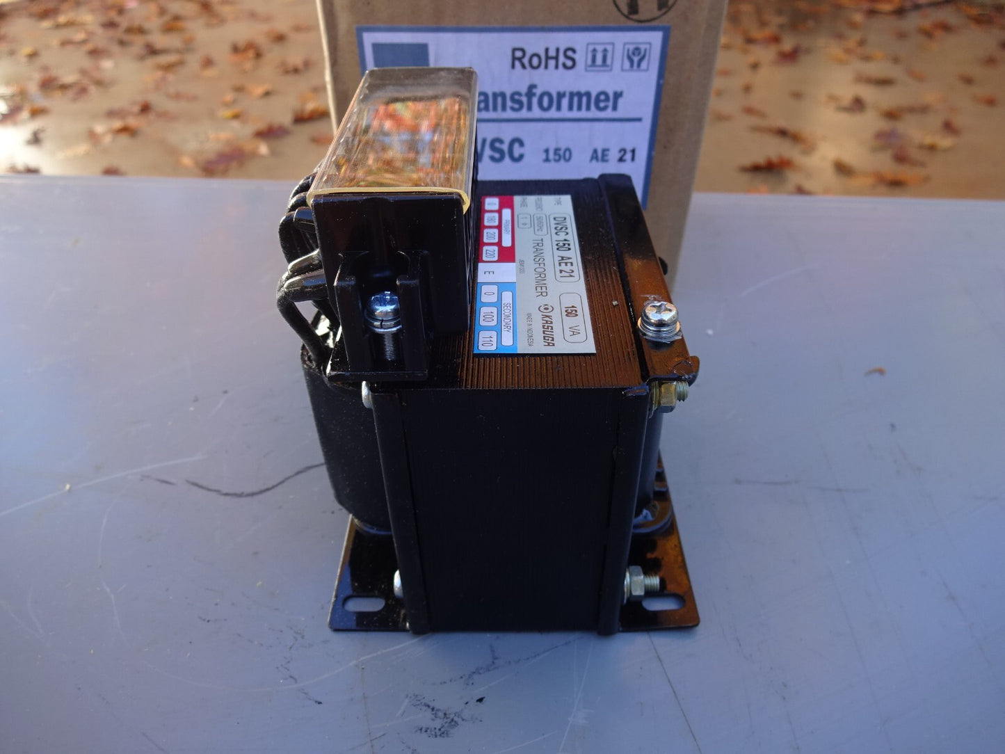 KASUGA DVSC 150 AE 21 / AE21 / TRANSFORMER 150VA/ 50/60HZ / NEW WITH BOX