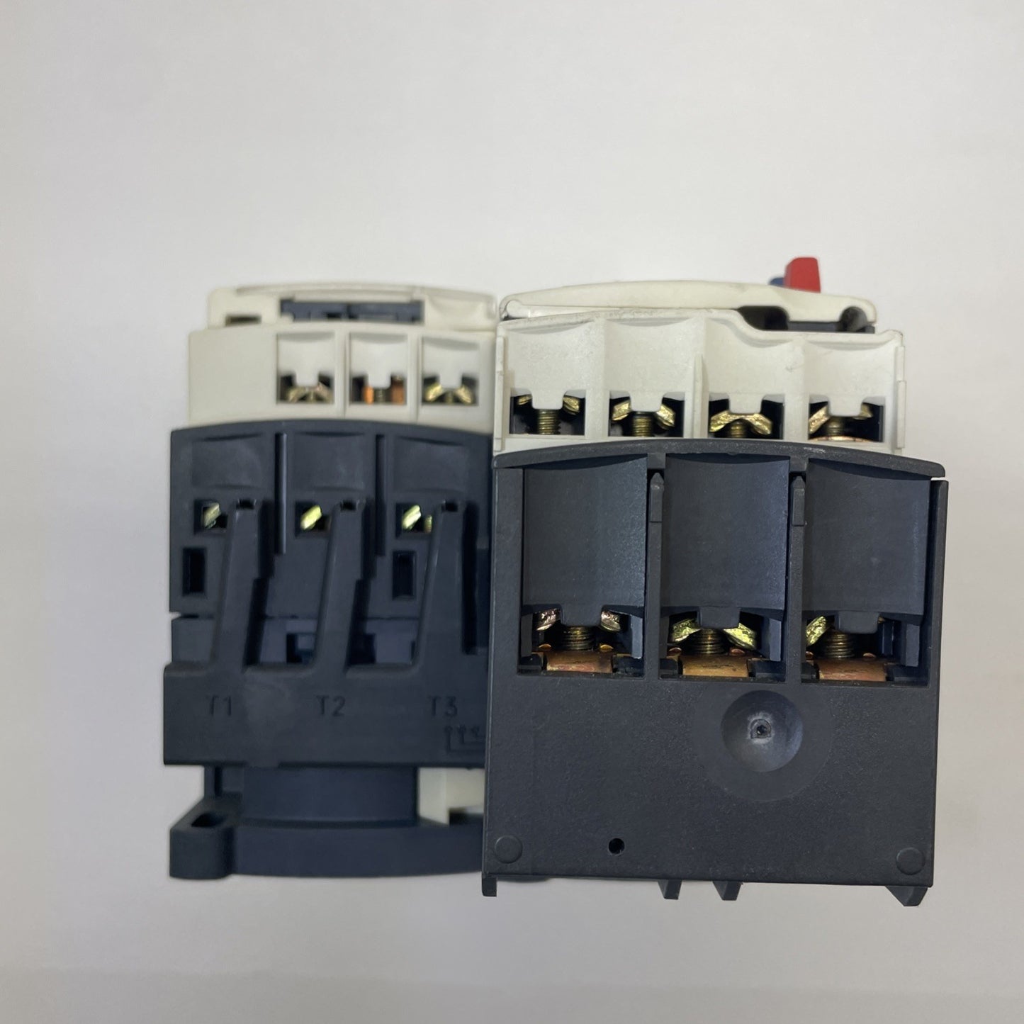 Telemecanique LC2D09 Reversing Contactor w/ LRD08 Overload Relay 2.5–4A