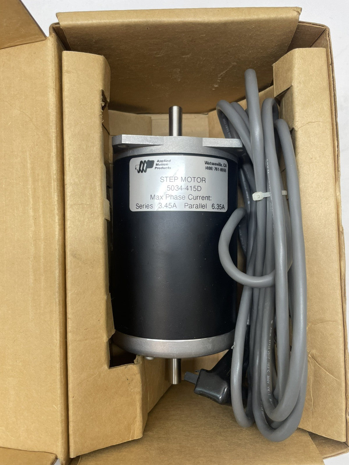 Applied Motion 5034-415D Step Motor Series 3.5A/ Parallel 6.35A