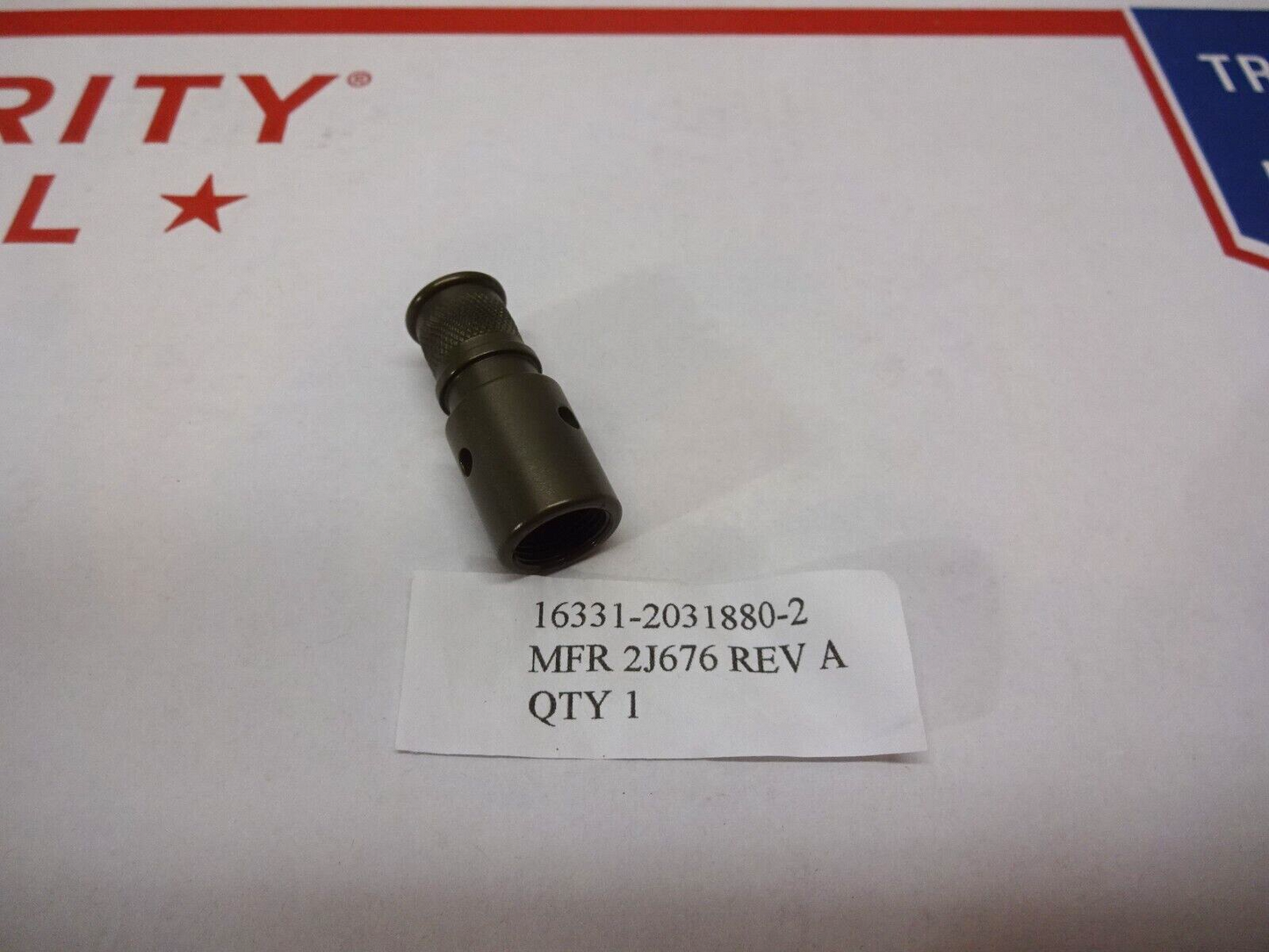GLENAIR 16331-2031880-2 / 2J676 REV A / 2031880-2 CIRCULAR BACKSHELL / NEW