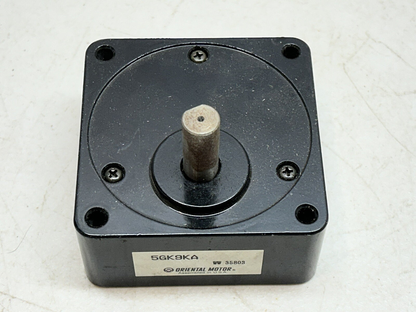 ORIENTAL MOTOR 5GK9KA / GEARHEAD PARALLEL SHAFT RATIO 9:1 OUTPUT SHAFT DIAMETER