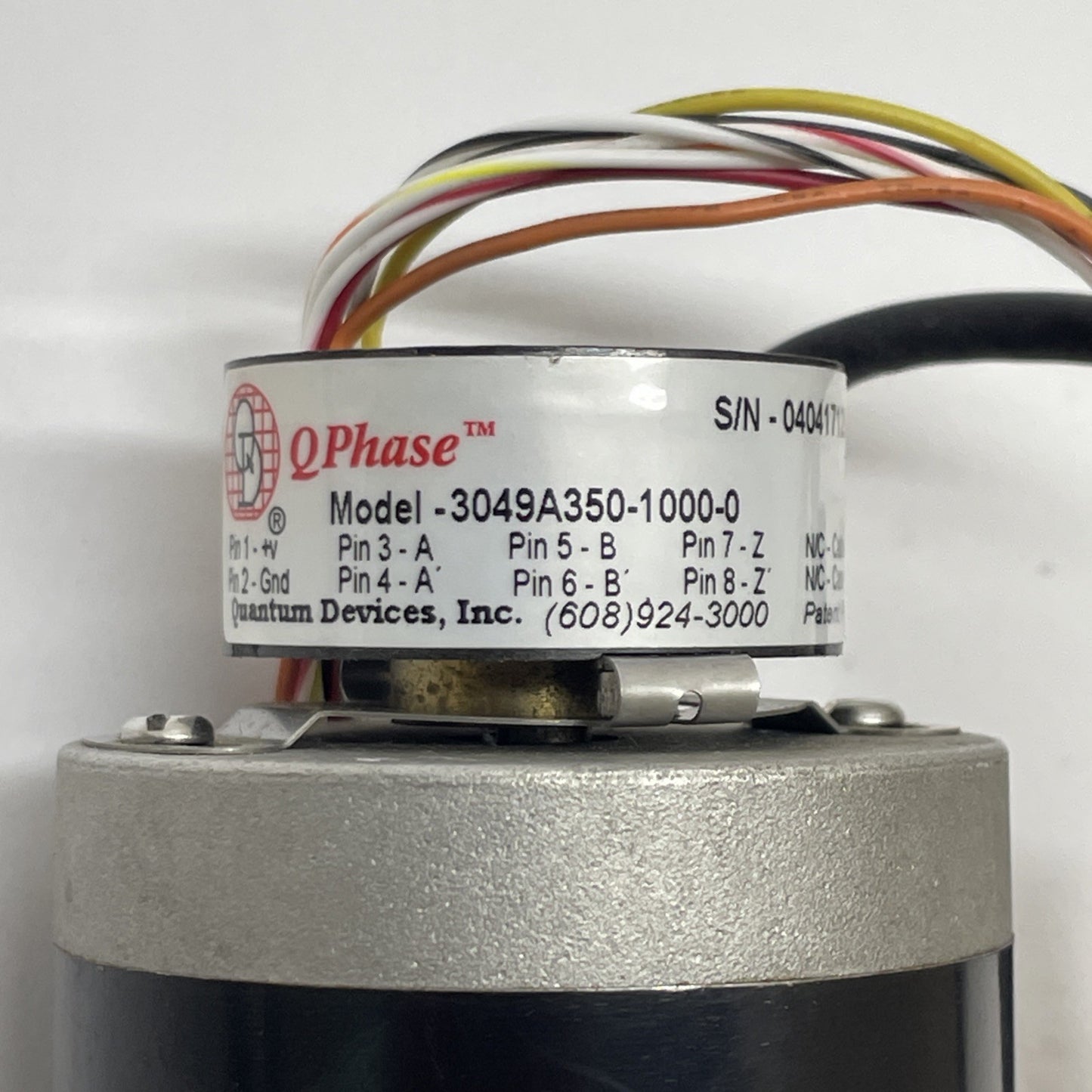 MCG 2392S-ME4731 / 2-Phase Stepper Motor With Integrated Qphase Encoder 1.8
