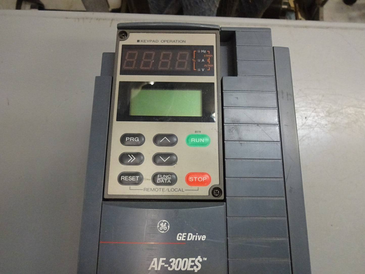 GE 6KAF343001E$A1 / 6KAF343001ESA1 / AF-300ES / AF-300E$ DRIVE 1HP 3PHASE 460VAC