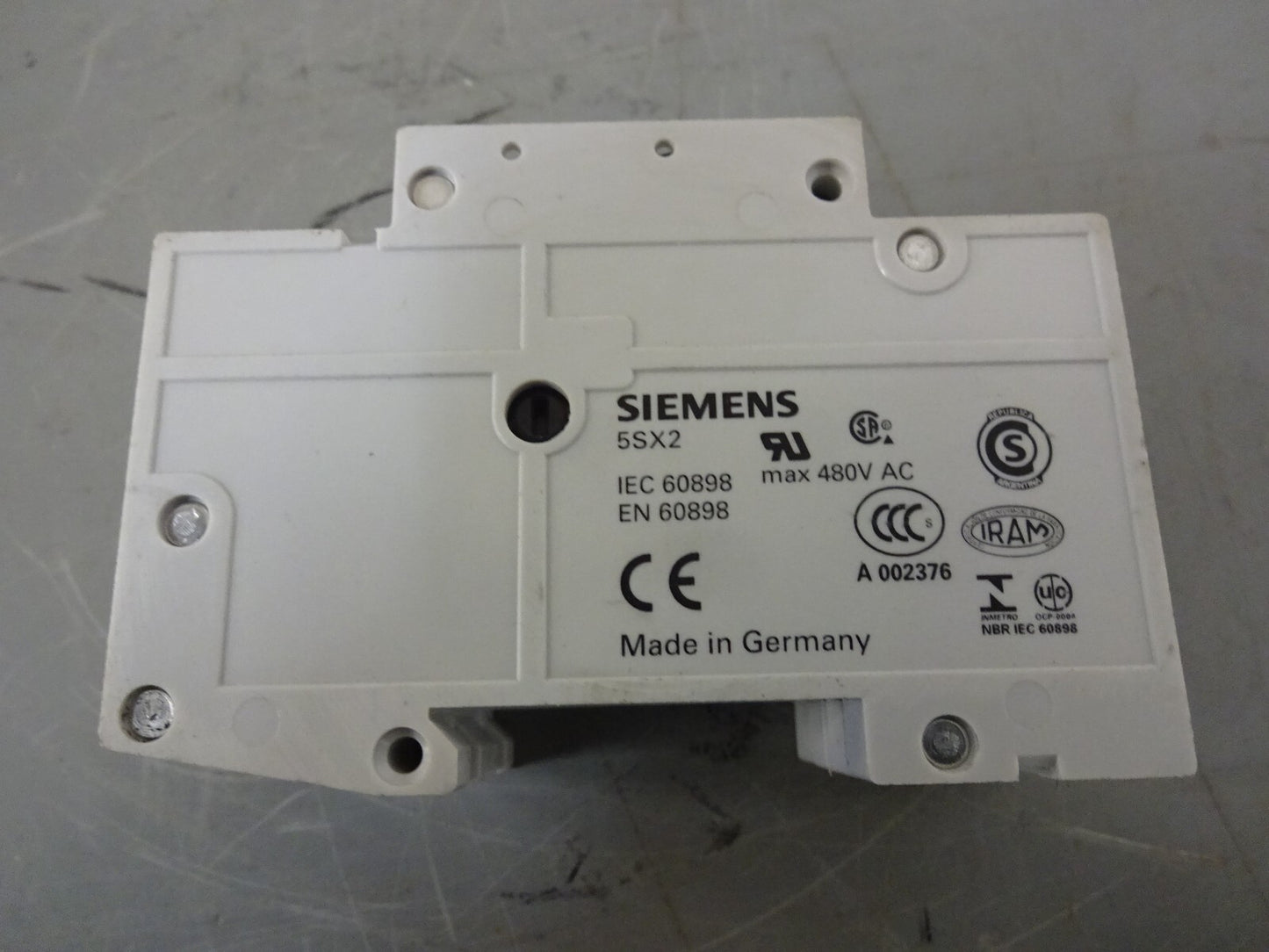SIEMENS 5SX22 / 2P 400V D1 CIRCUIT BREAKER