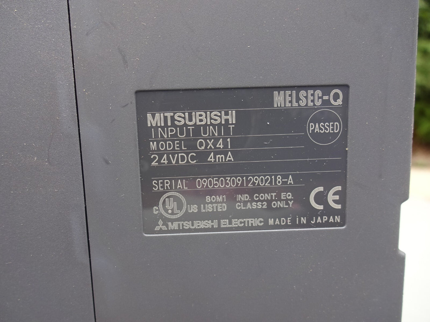 MITSUBISHI QX41 INPUT UNIT MODULE MELSEC-Q / 24VDC 4mA