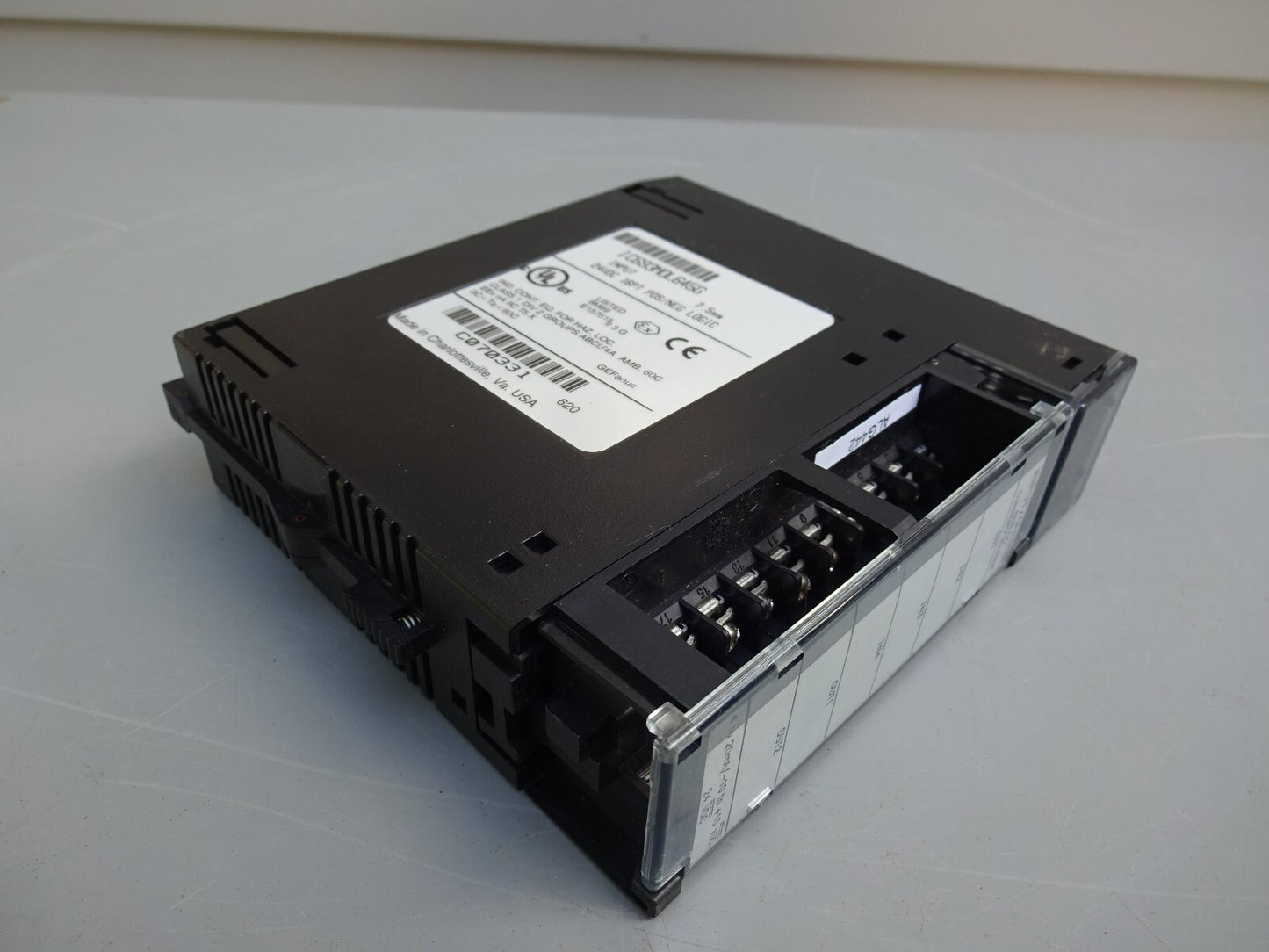 GE FANUC IC693MDL645G / IC693MDL645 INPUT MODULE 24VDC / 16PT / POS/NEG LOGIC