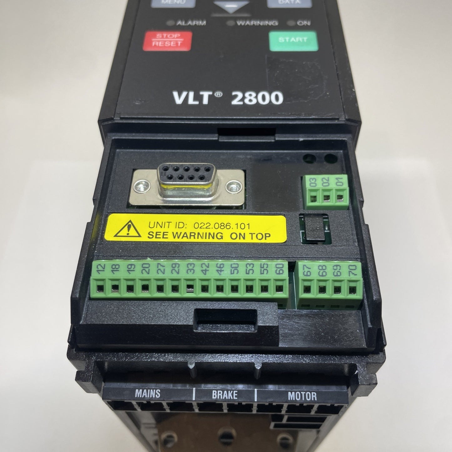 Danfoss 195N0050 (VLT2815PD2B20SBR0DBF00A00) VLT 2800 Series Inverter Drive