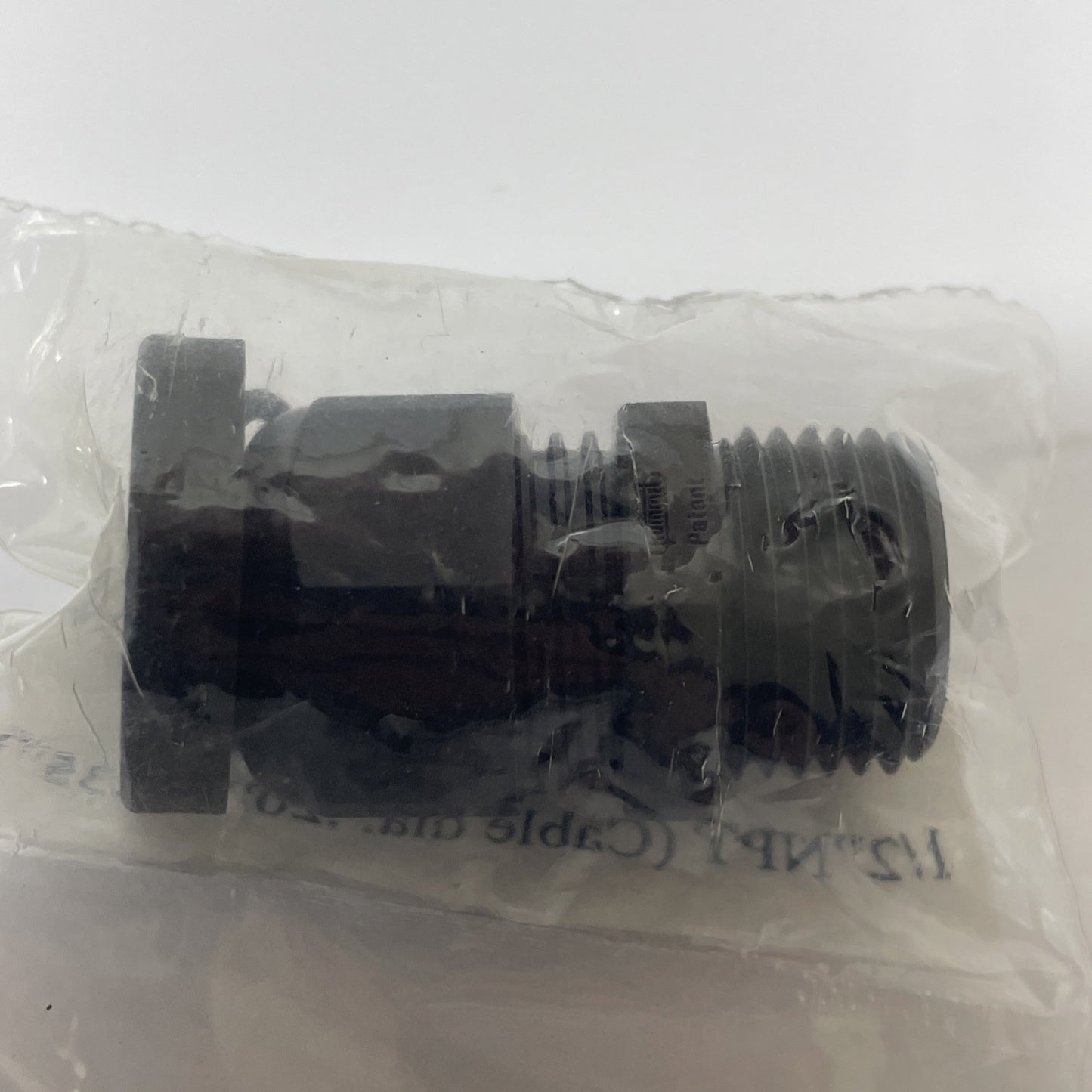 Sealcon CD13NR-BK-N-O ½″ NPT Black Nylon Dome Cable Gland Strain Relief