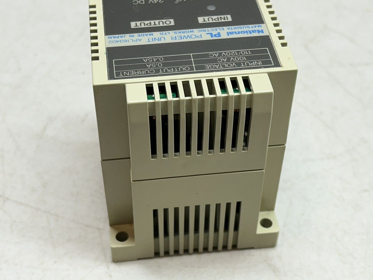 NATIONAL APL163402 / PL POWER UNIT 100VAC 0.5A / USED AS SAMPLE UNIT ONLY