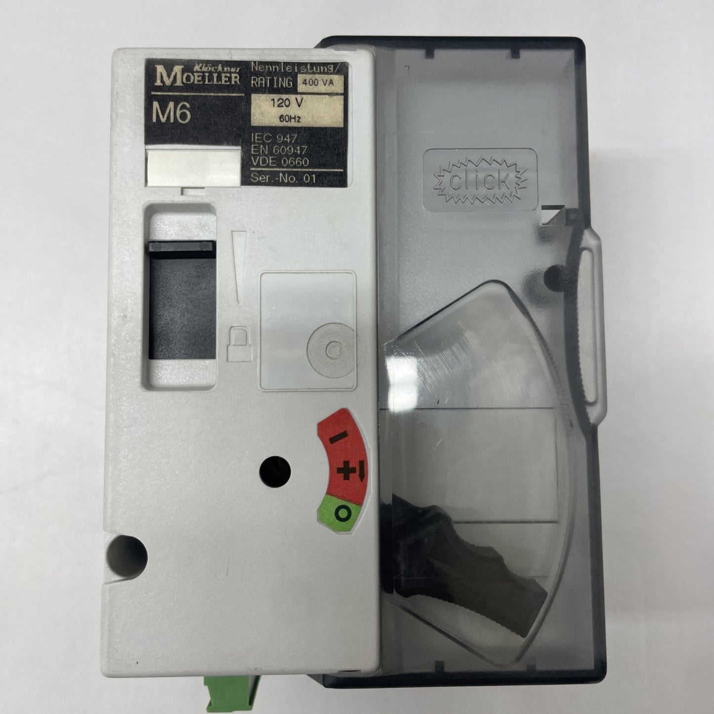 NEW Klockner Moeller M6 (120V 60Hz) Motor Operator MOELLER M6 Fast Shipping