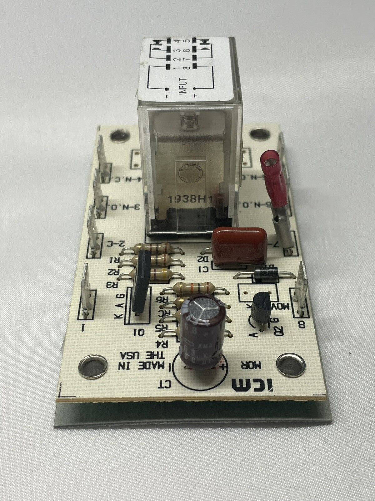 ICM Controls MOR24A2Y90 Delay Timer Circuit Board Control 10 Amp 120 VAC 1/6 HP