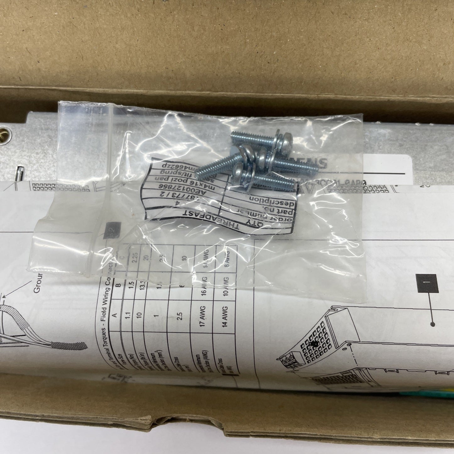 SIEMENS 6SE6400-3CC01-0AB3 Micromaster 4 AC Commutation Choke 200-240V