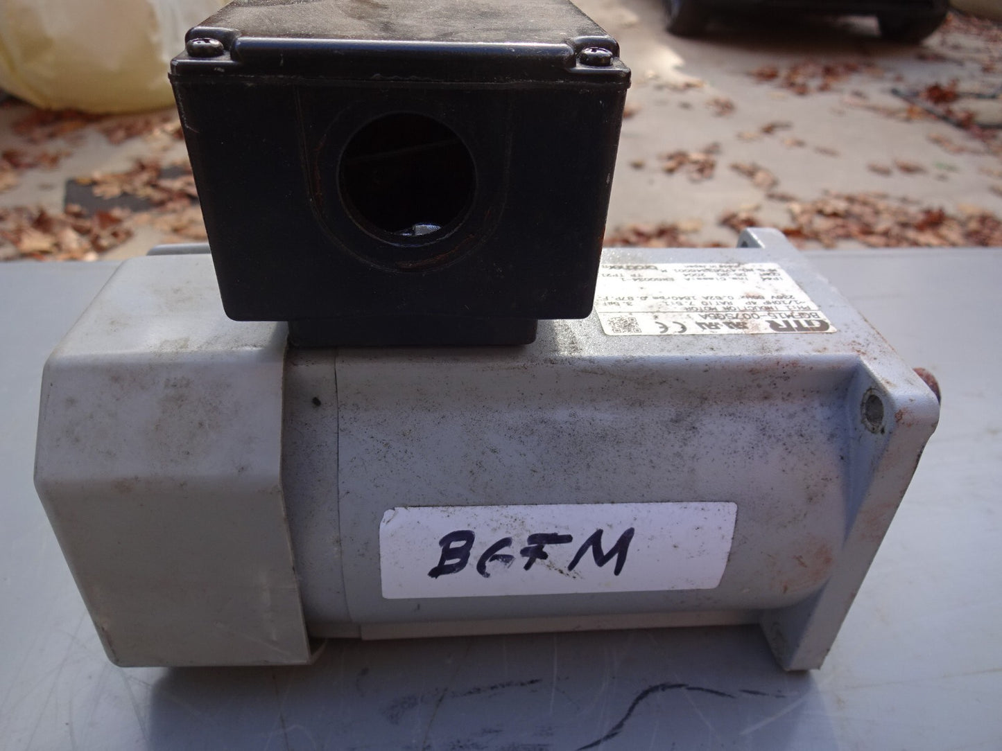 GTR BGFM15-007SG6A INDUCTION MOTOR / 4P 1/10 HP 230V 60HZ 0.62A 1640 RPM