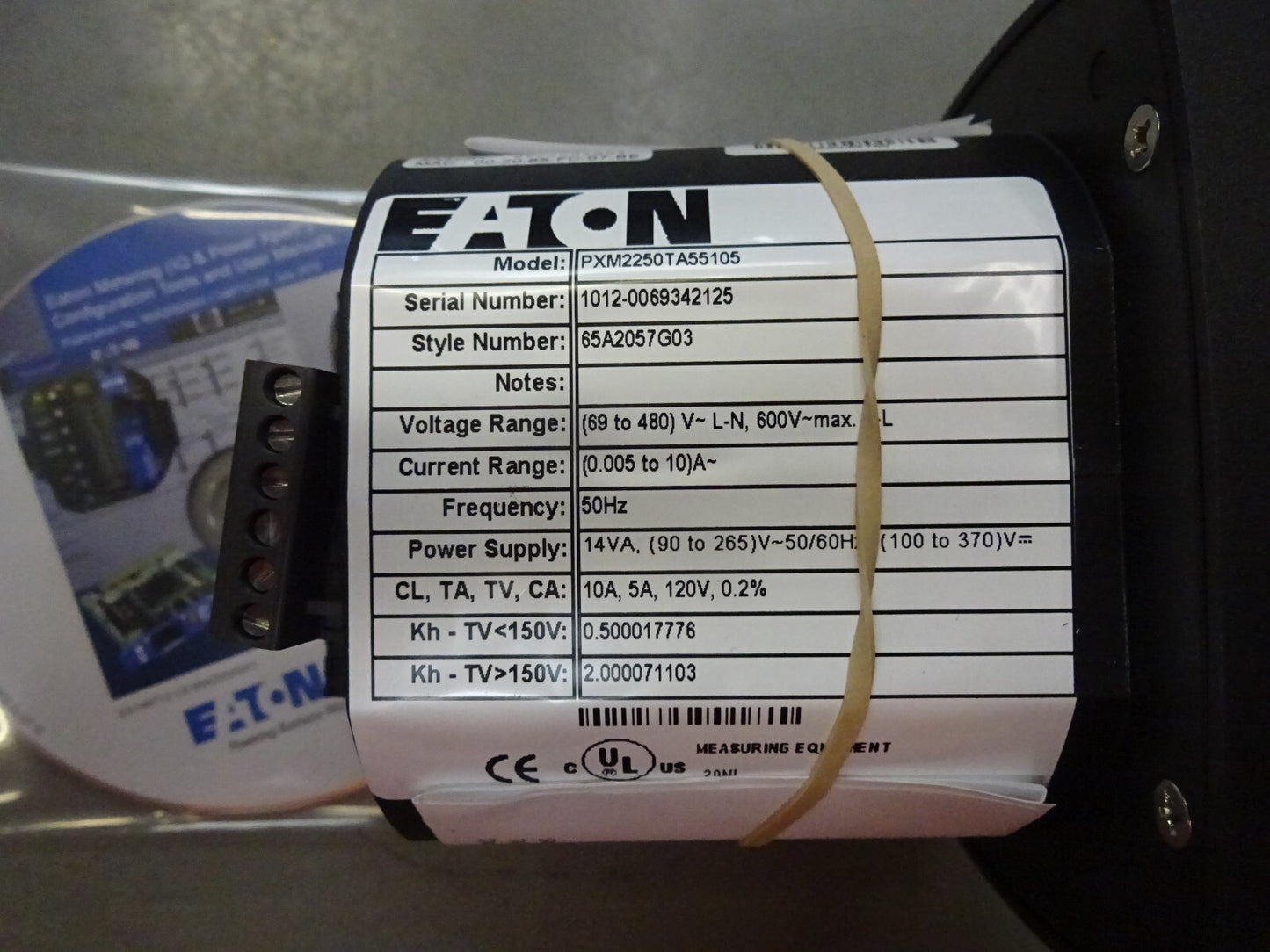 EATON PXM2250TA55105 PXM2250 TRANSDUCER 65A2057G03 / 5A 90-265V AC/DC 50HZ NEW