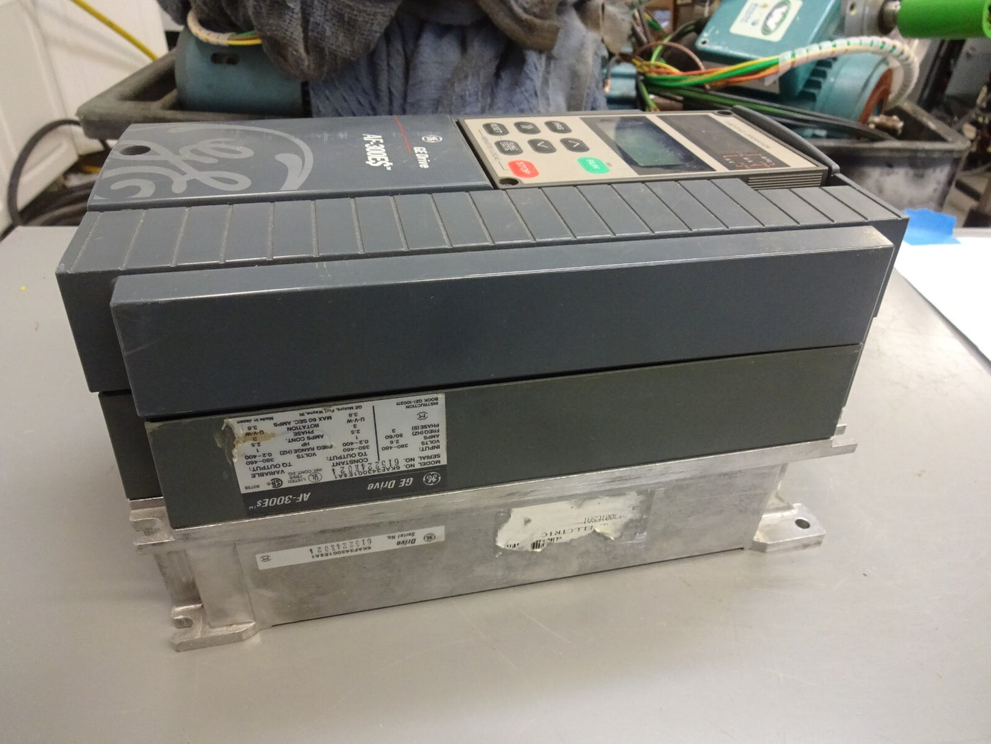 GE 6KAF343001E$A1 / 6KAF343001ESA1 / AF-300ES / AF-300E$ DRIVE 1HP 3PHASE 460VAC