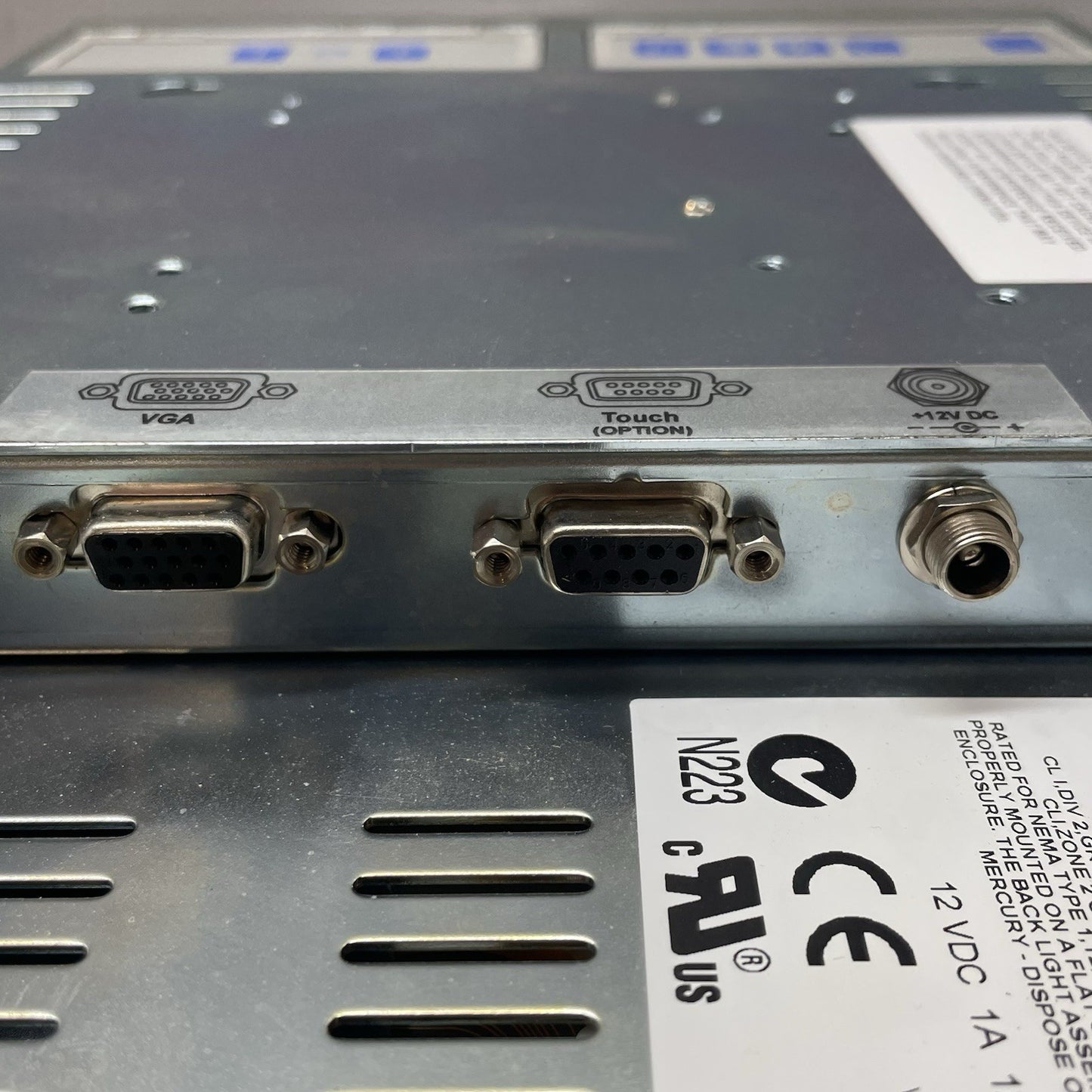 Allen-Bradley 6186-M12ALTR VersaView Industrial Monitor Touchscreen Display