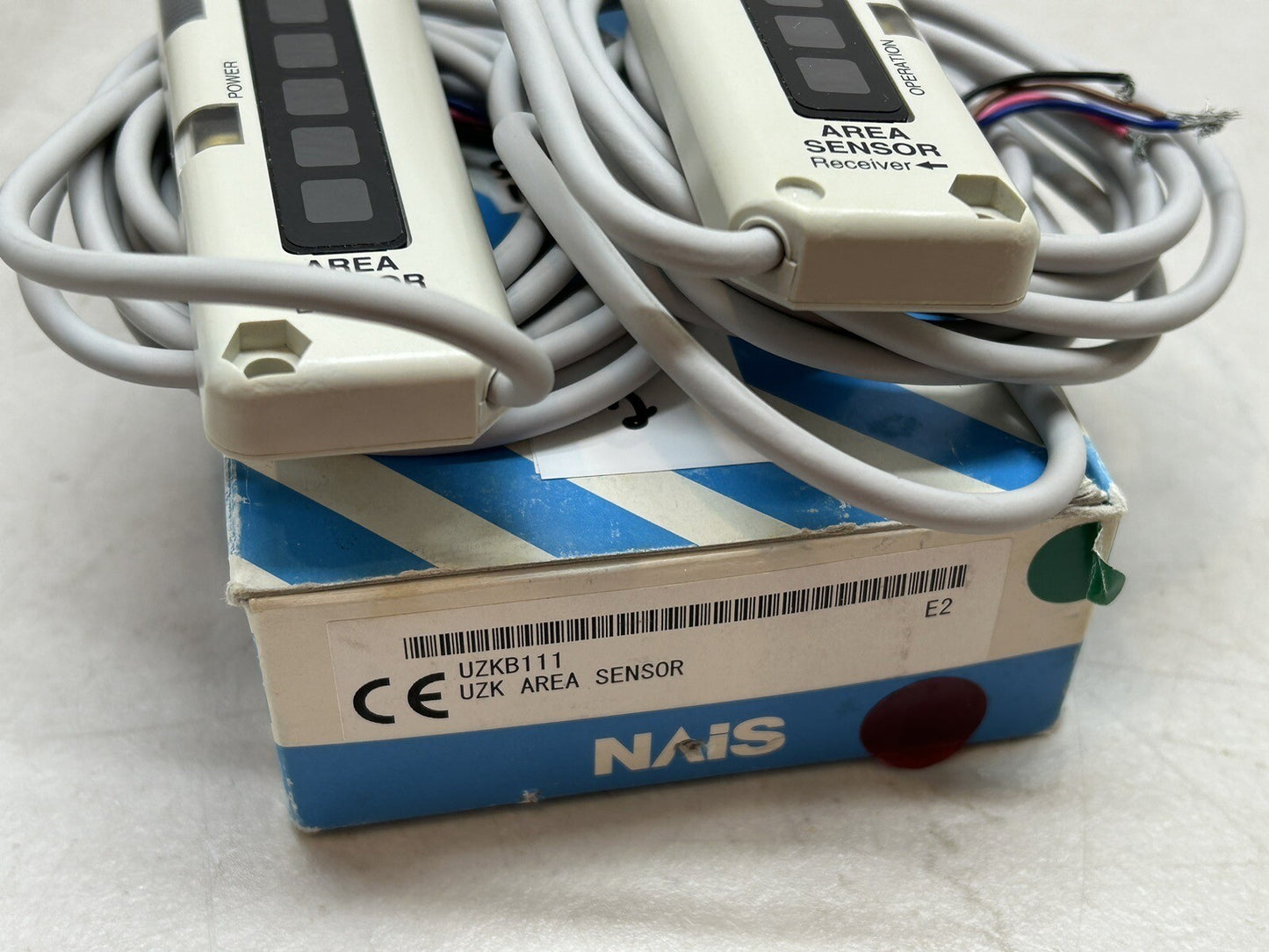 NAIS UZK AREA SENSOR UZKB111 / UZKB111E AND UZKB111R / SET OF 2 NEW