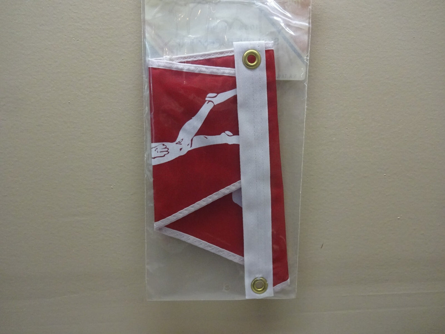 TAYLOR MADE #430 SKIN DIVER PENNANT 10" X 16" NYLON MARINE BOAT FLAG / NEW