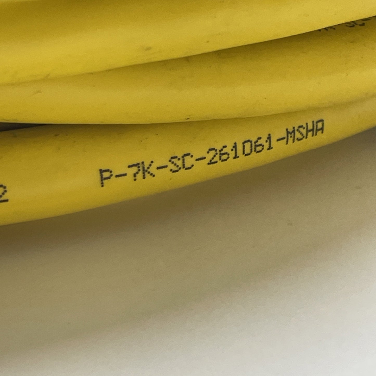Single-Ended Cordset 10150540 E53042 ll30875 P-7K-SC-261061-MSHA 55' (660")