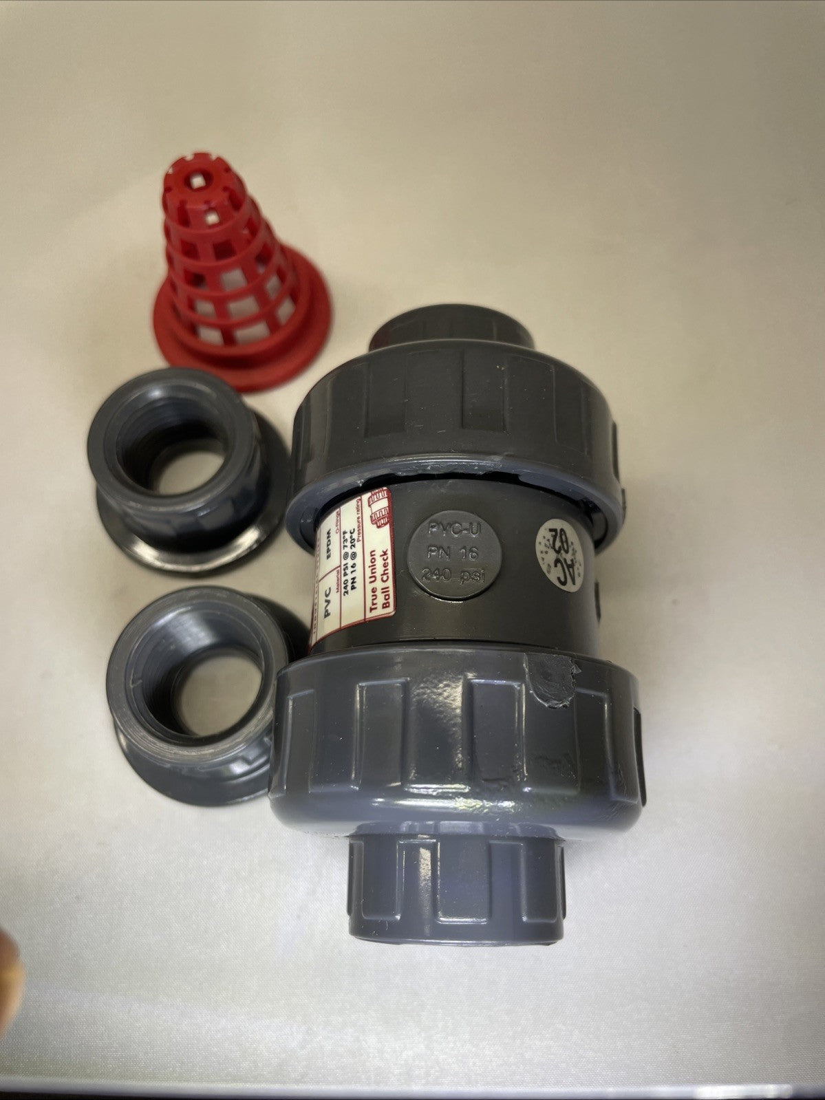 HAYWARD CPX27360 BALL CHECK T/U COMBO 1/2" W/SCREEN (NEW - OPEN BOX)