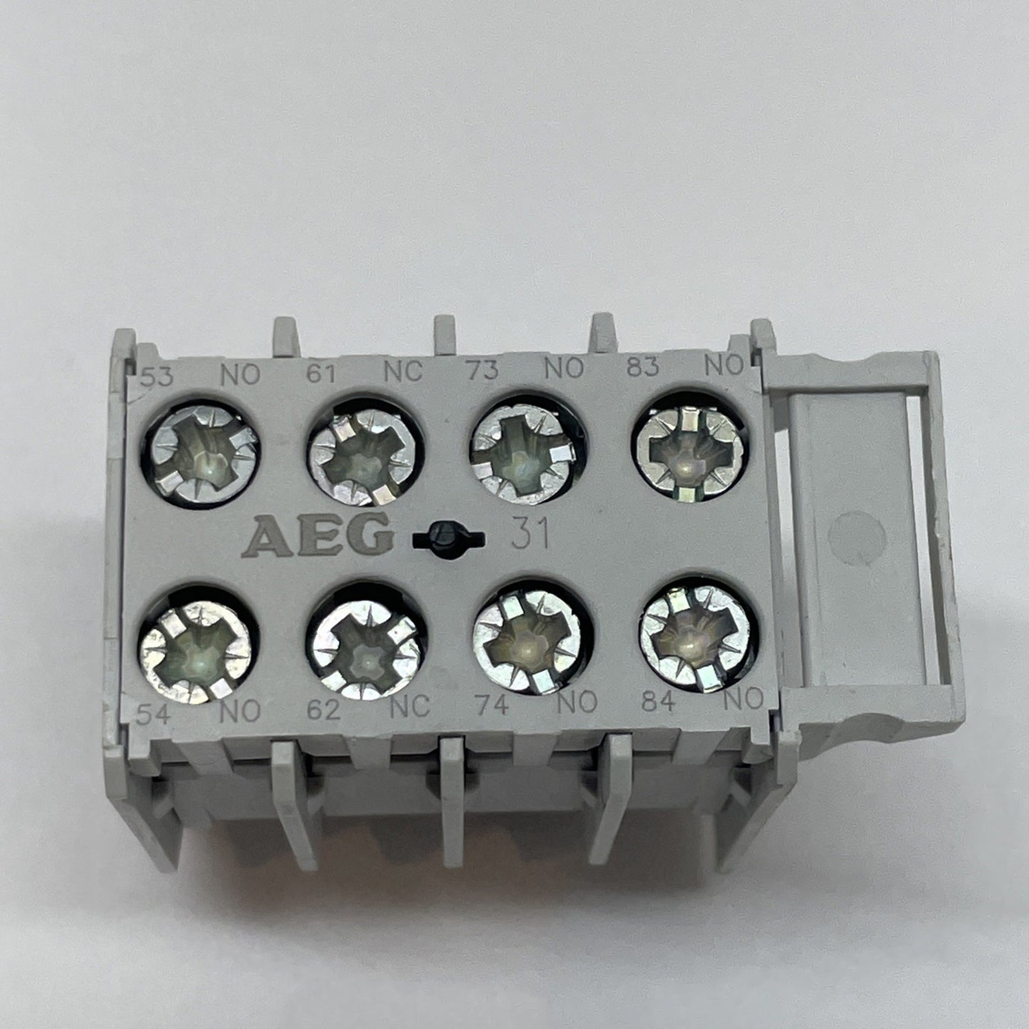 AEG HS 05K.31 Auxilliary Contact Block, 10A, 750V, IEC 947-5 VDE 0660