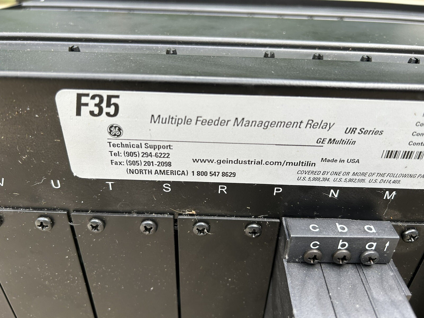GE MULTILIN F35-N00-HLH-F8F-H4A-M4A-PXX-UXX-WXX F35 FEEDER MANAGEMENT RELAY NEW