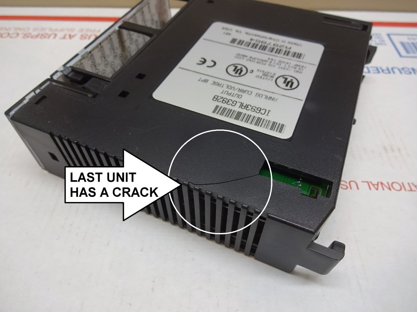 GE FANUC IC693ALG392 / IC693ALG392B / OUTPUT ANALOG CURR/VOLTAGE 8PT
