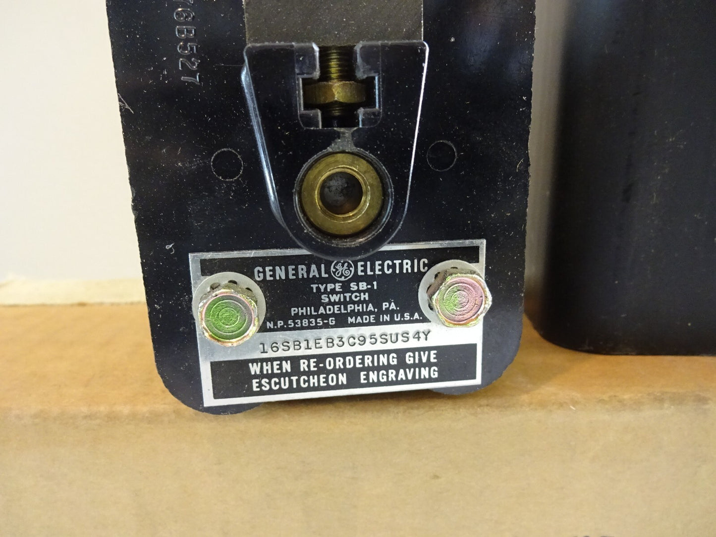 GE 16SB1EB3C95SUS4Y / 1EB3C95SUS4Y / SWITCH CAM 5 STAGE 3 POS / NEW