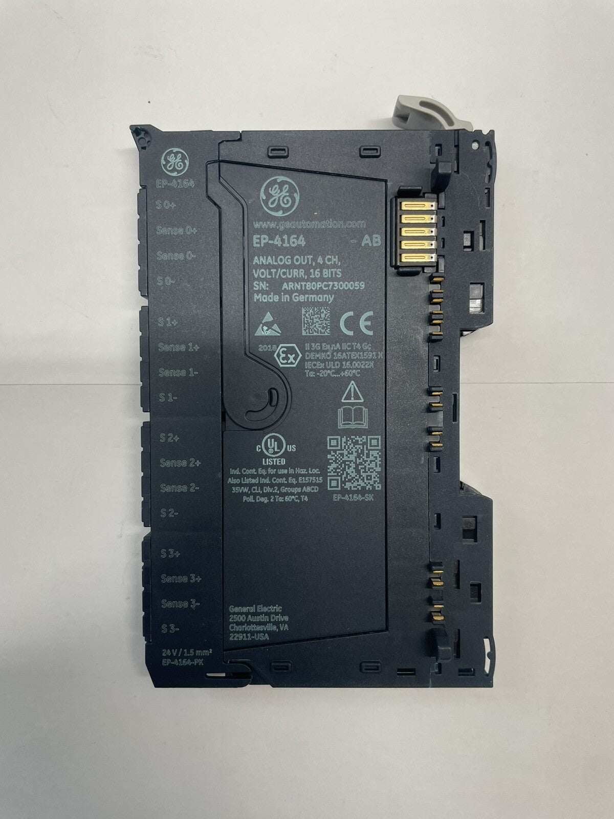 Emerson, EP-4164-DD RSTi-EP Analog Output, 4 channel Voltage/Current