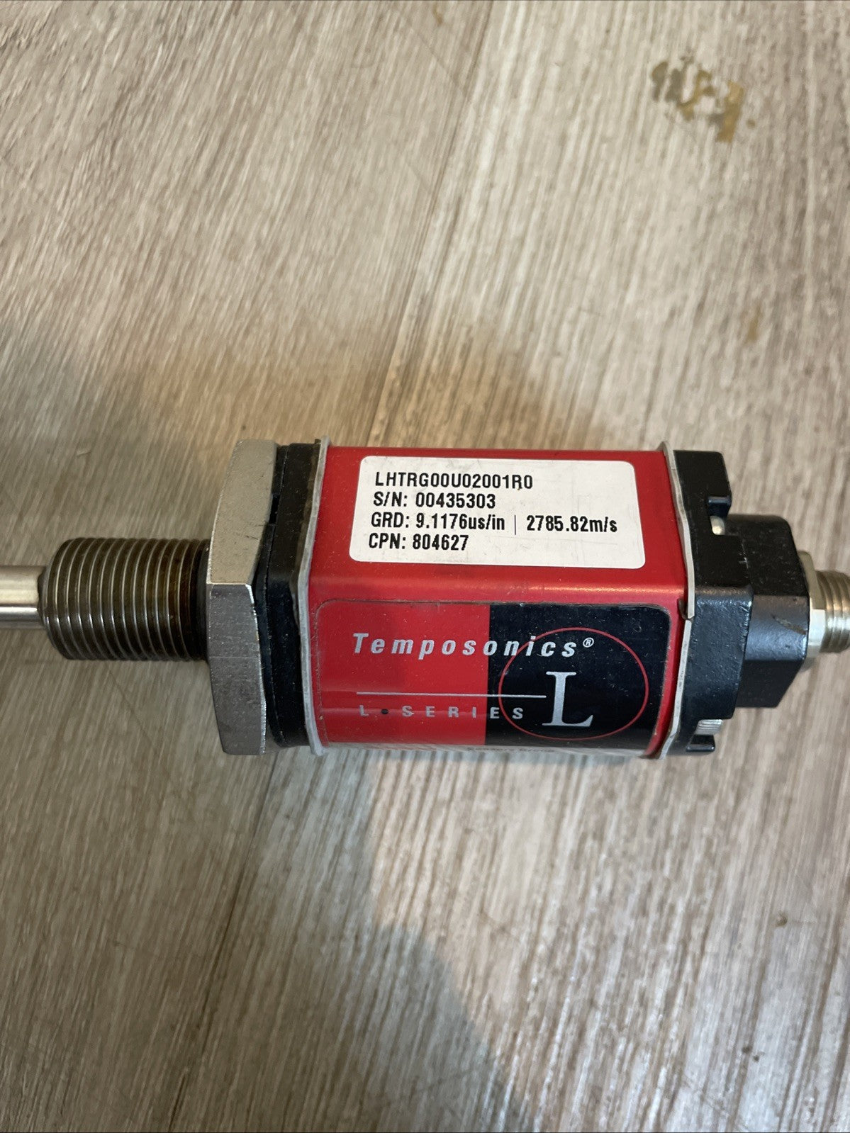 MTS TEMPOSONICS LHTRG00U02001R0 LINEAR POSITION SENSOR L SERIES
