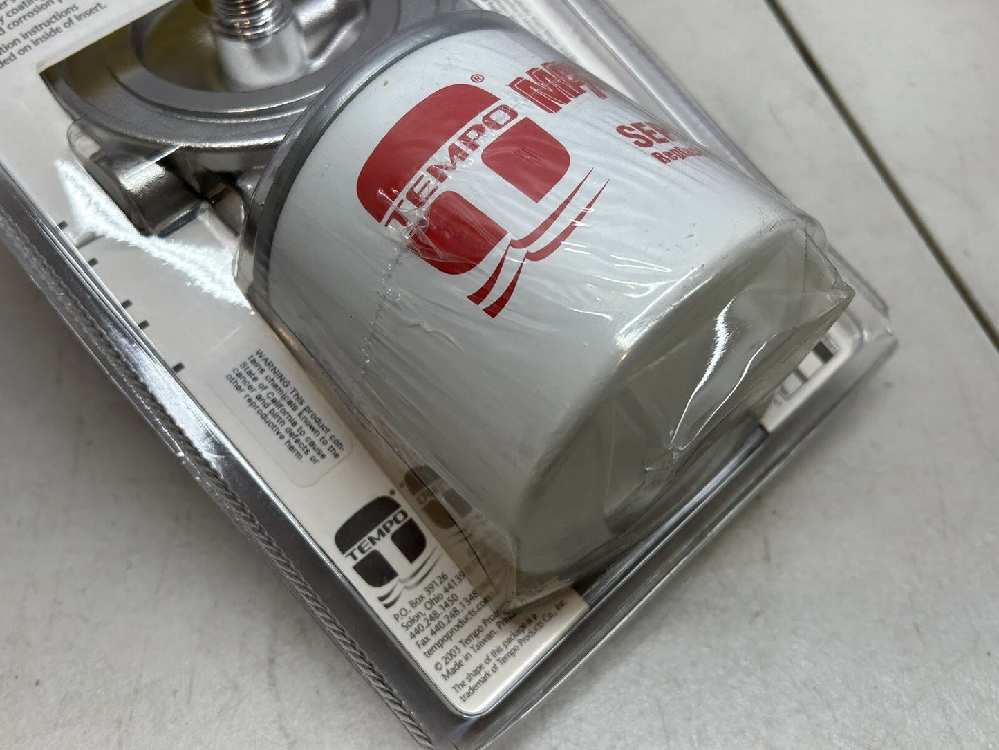 TEMPO 170105 / MF14 WATER SEPARATING FUEL FILTER KIT GAS RV MARINE / NEW