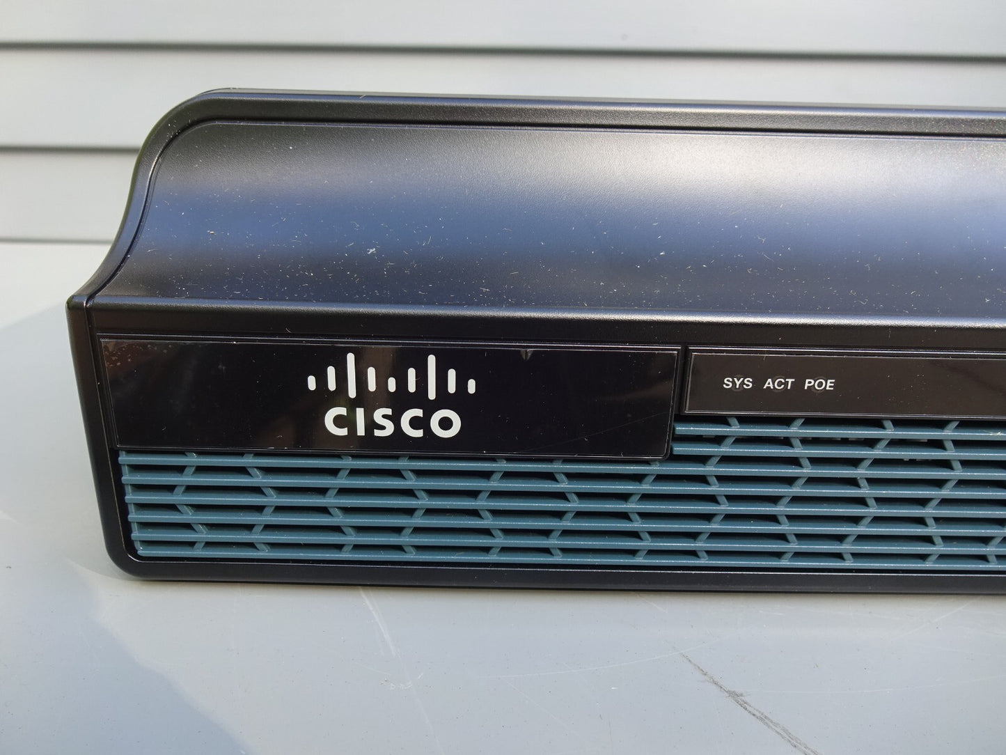 CISCO CISCO1941/K9 INTEGRATED WIRED ROUTER 2 GB ETHERNET PORTS 256MB FLASH / BOX