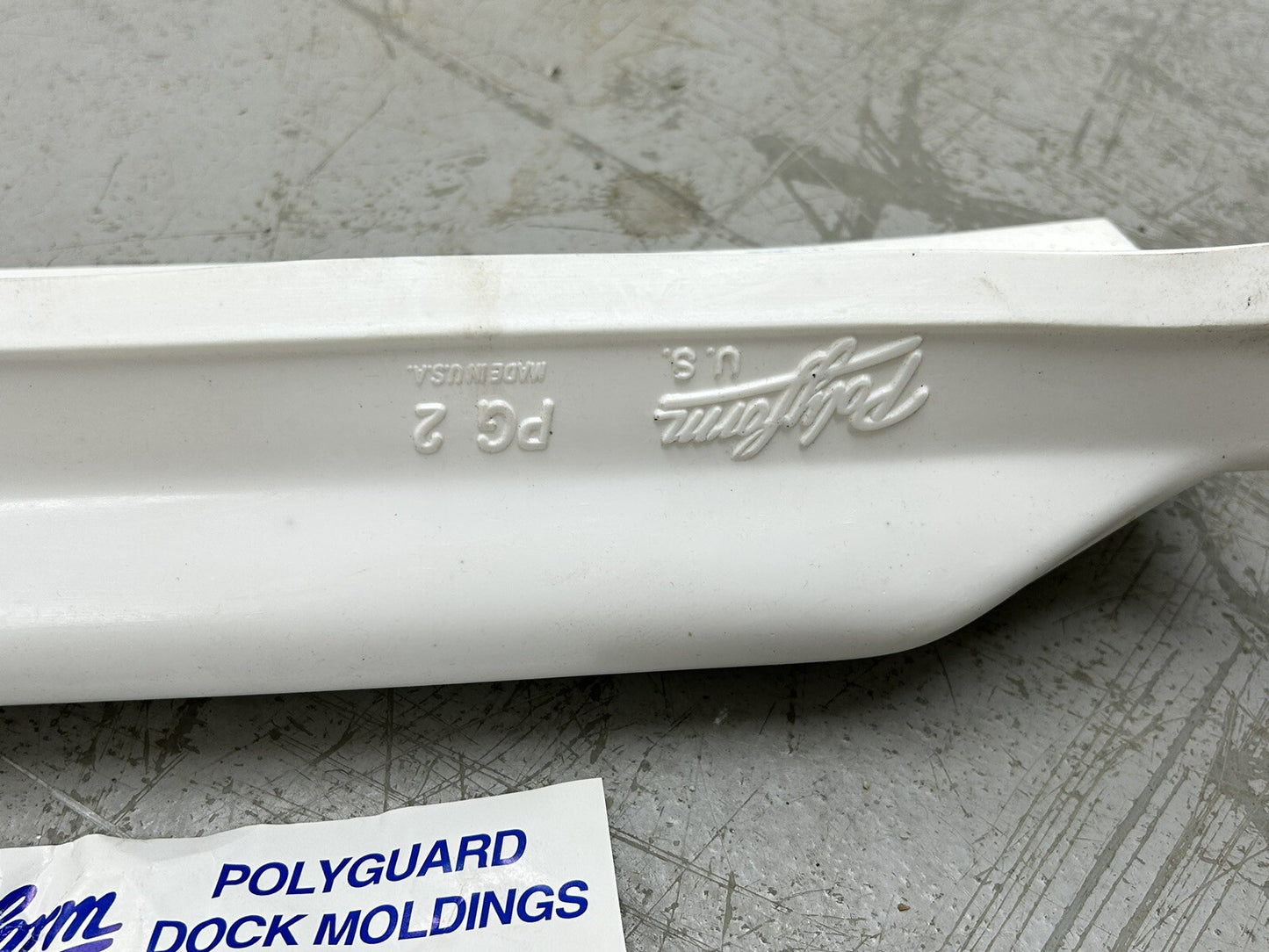POLYFORM PG-2 POLYGUARD 18 INCHES STRAIGHT WHITE / NOS