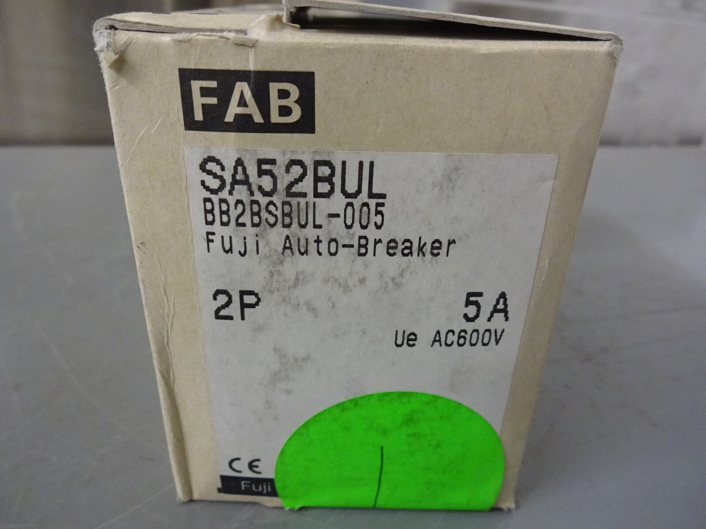 FUJI ELECTRIC SA52BUL / AUTO-BREAKER / BB2BSBUL-005 / 5A 2P AC600V / NEW