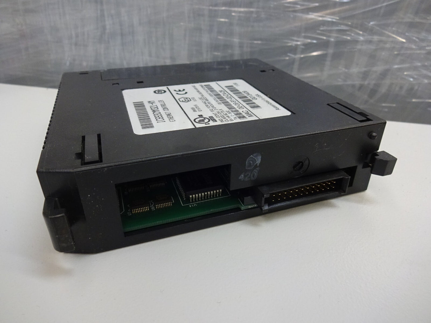 GE FANUC IC693CMM321 / IC693CMM321-KM / ETHERNET CONTROLLER