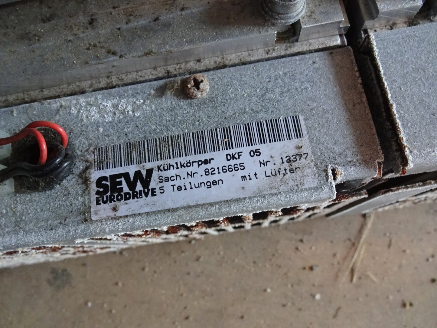 SEW EURODRIVE (2) MAS51A060-503-00 MOVIDYN (1) MPR51A037-503-02 8216665 8216681