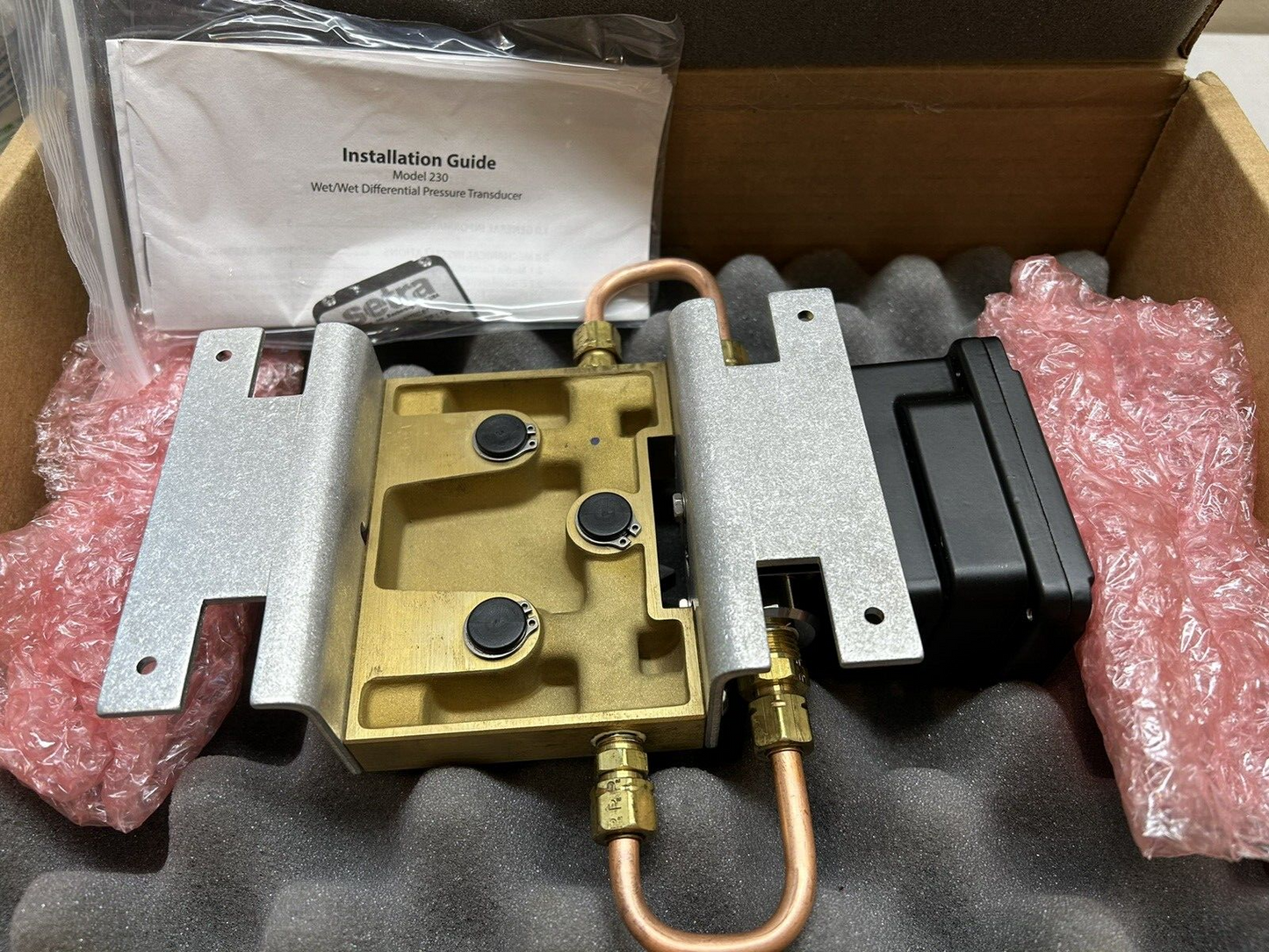 SETRA 2301100PD3V11BC / 230 SERIES PRESSURE TRANSDUCER 0-100 PSID / NEW