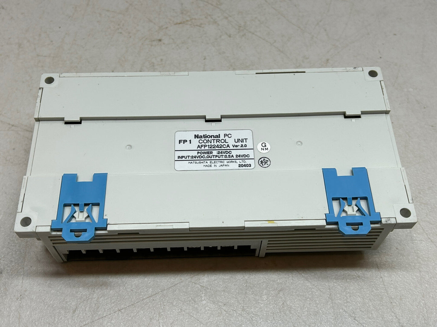 MATSUSHITA FP1 / AFP12242CA NATIONAL PC CONTROL UNIT 24VDC / USED AS SAMPLE