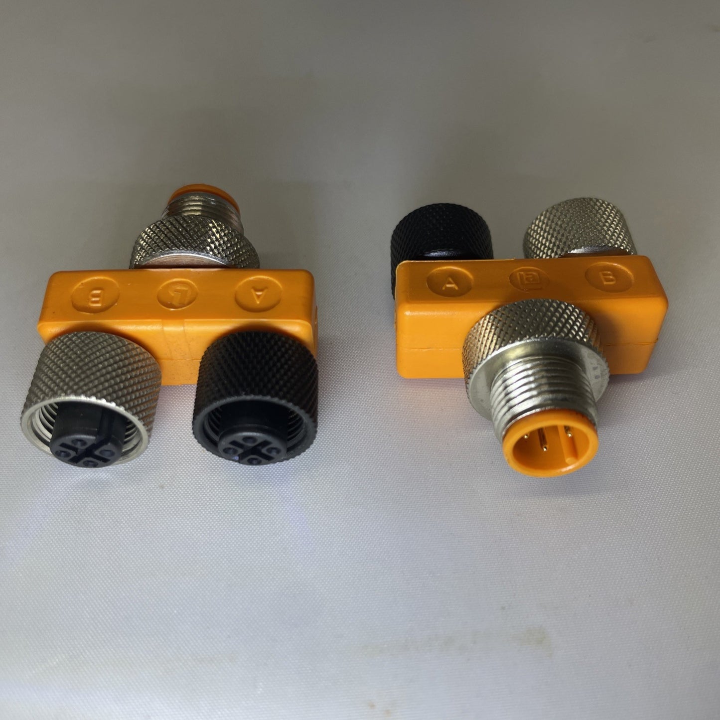 Lumberg Automation ASBS 2 M12-4 Sensor Splitter (LOT OF 2)