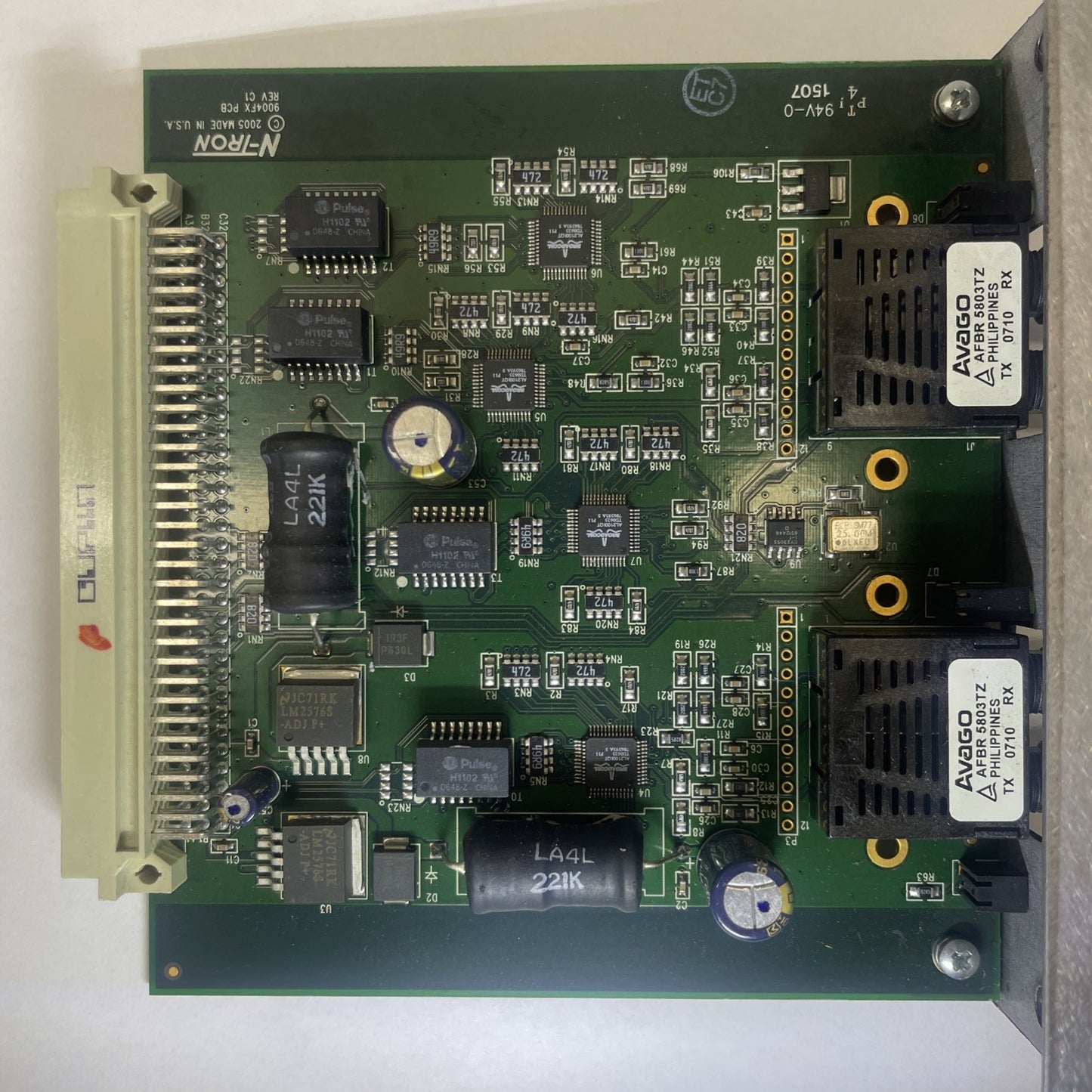 N-TRON 9002FX Industrial Ethernet Switch Module (Red Lion Controls)