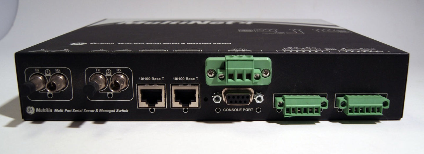 GE Multilin MultiNet4 Multi-Port Serial Server & Managed Switch