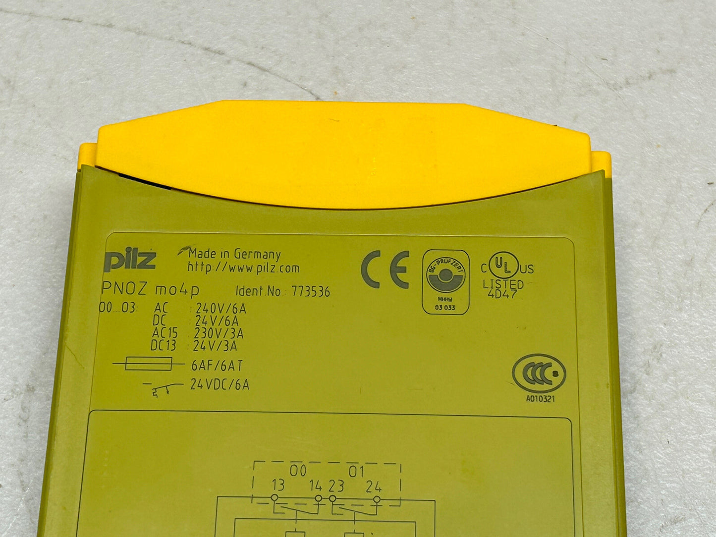 PILZ PN0Z MO4P 773536 EXPANSION MODULE