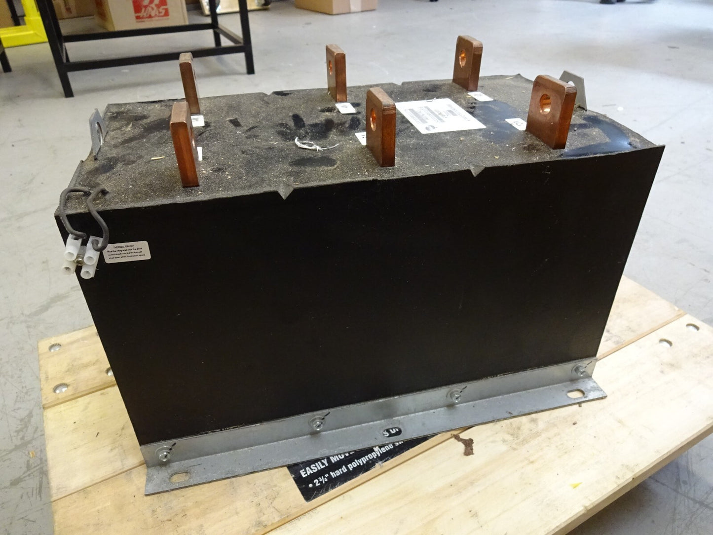 CTM MAGNETICS RLL0720AB00-000 LIQUID COOLED INDUCTOR 3% IMPEDANCE 720AMP 33MH