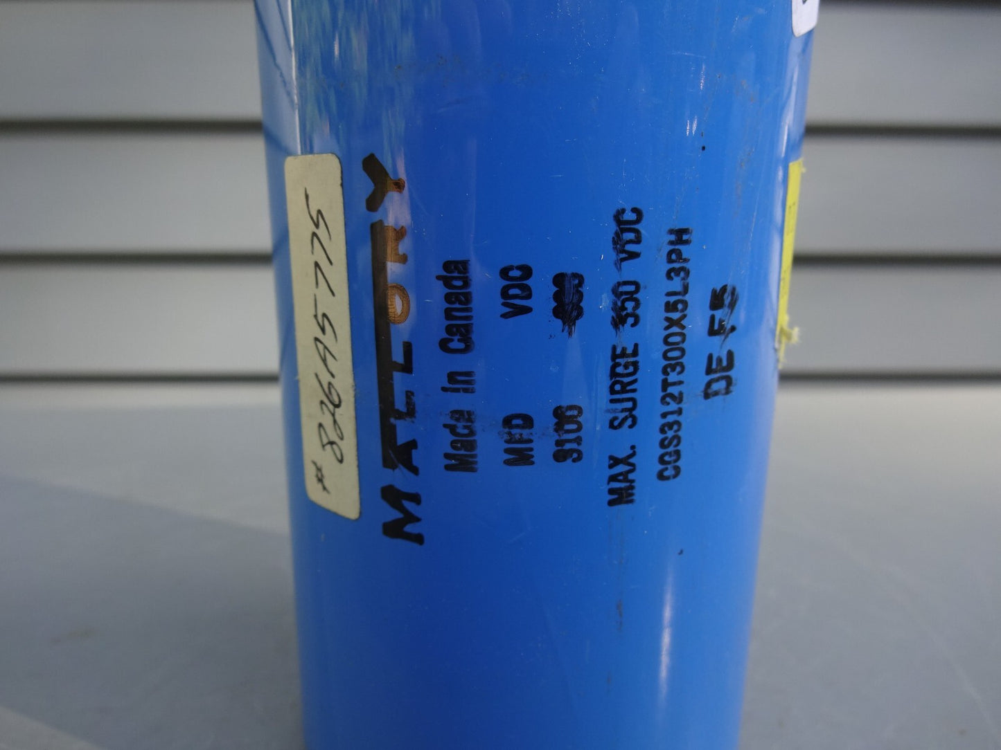 MALLORY CGS312T300X5L3PH CAPACITOR / 3100MF 350 VDC
