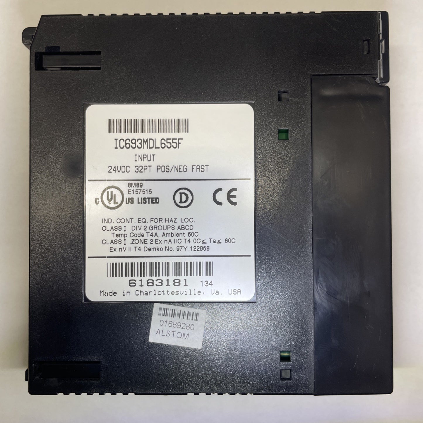 GE Fanuc IC693MDL655F Input 24vdc 32pt Pos/Neg Fast