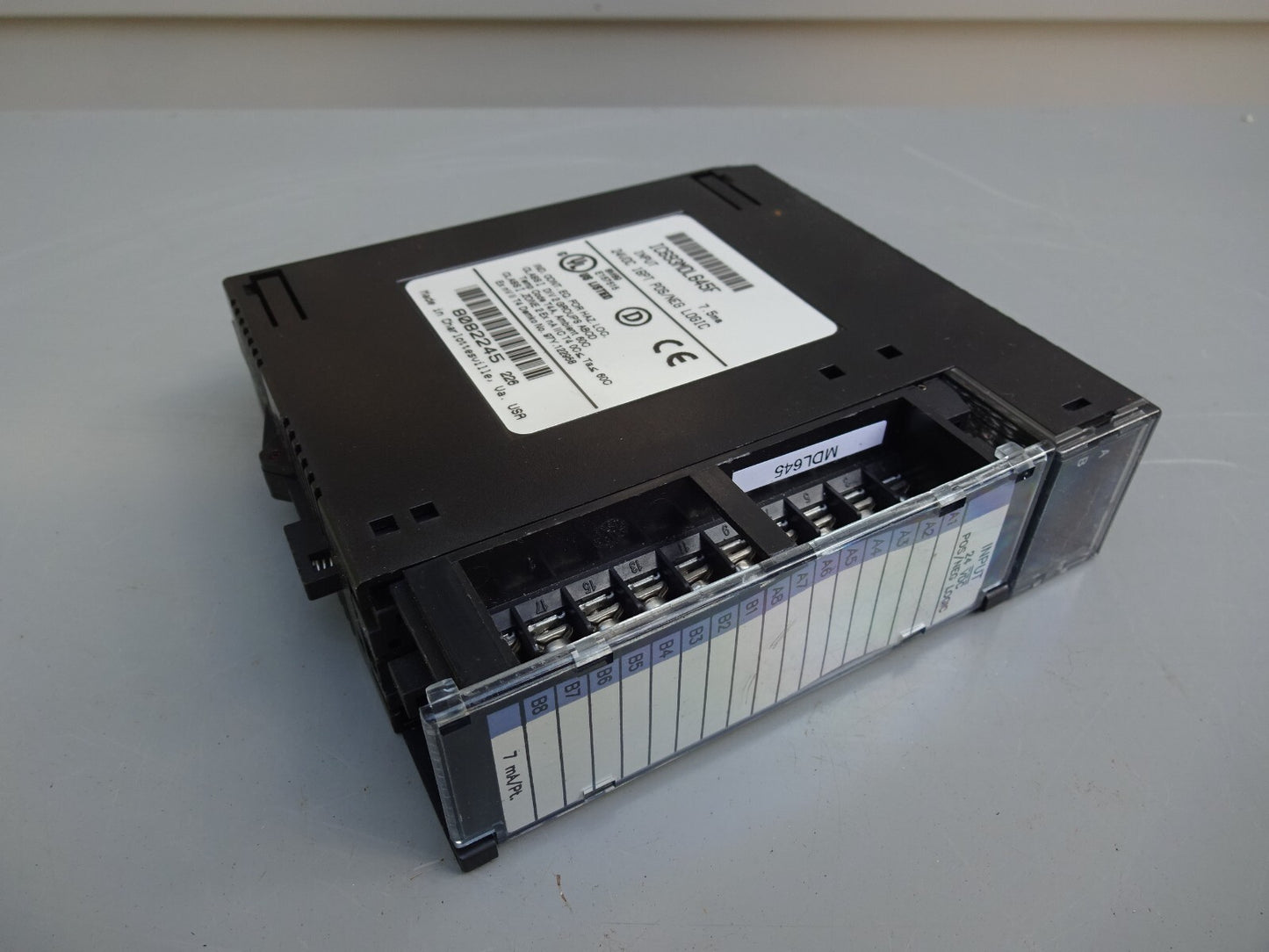 GE FANUC IC693MDL645F / IC693MDL645 24V / 16PT POS/NEG LOGIC INPUT MODULE 90-30