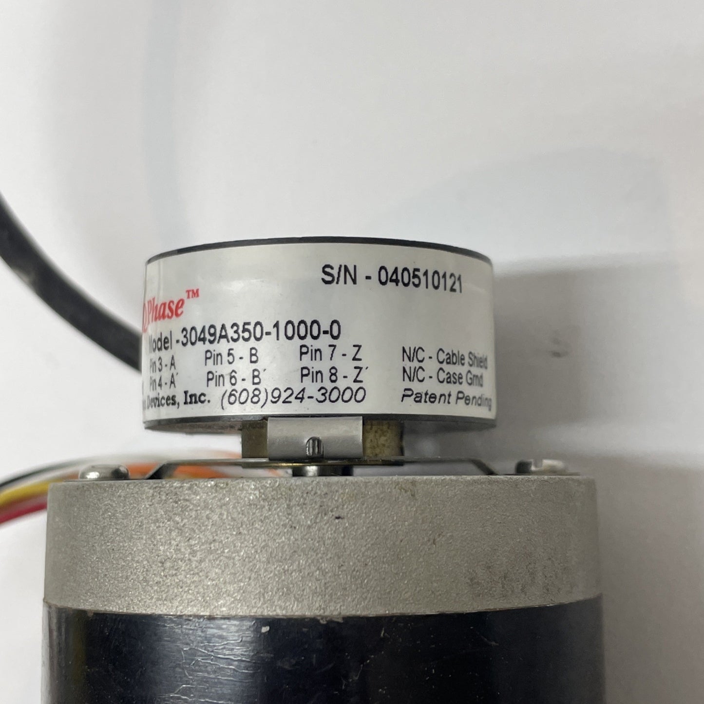 MCG 2392S-ME4731 / 2-Phase Stepper Motor With Integrated Qphase Encoder 1.80