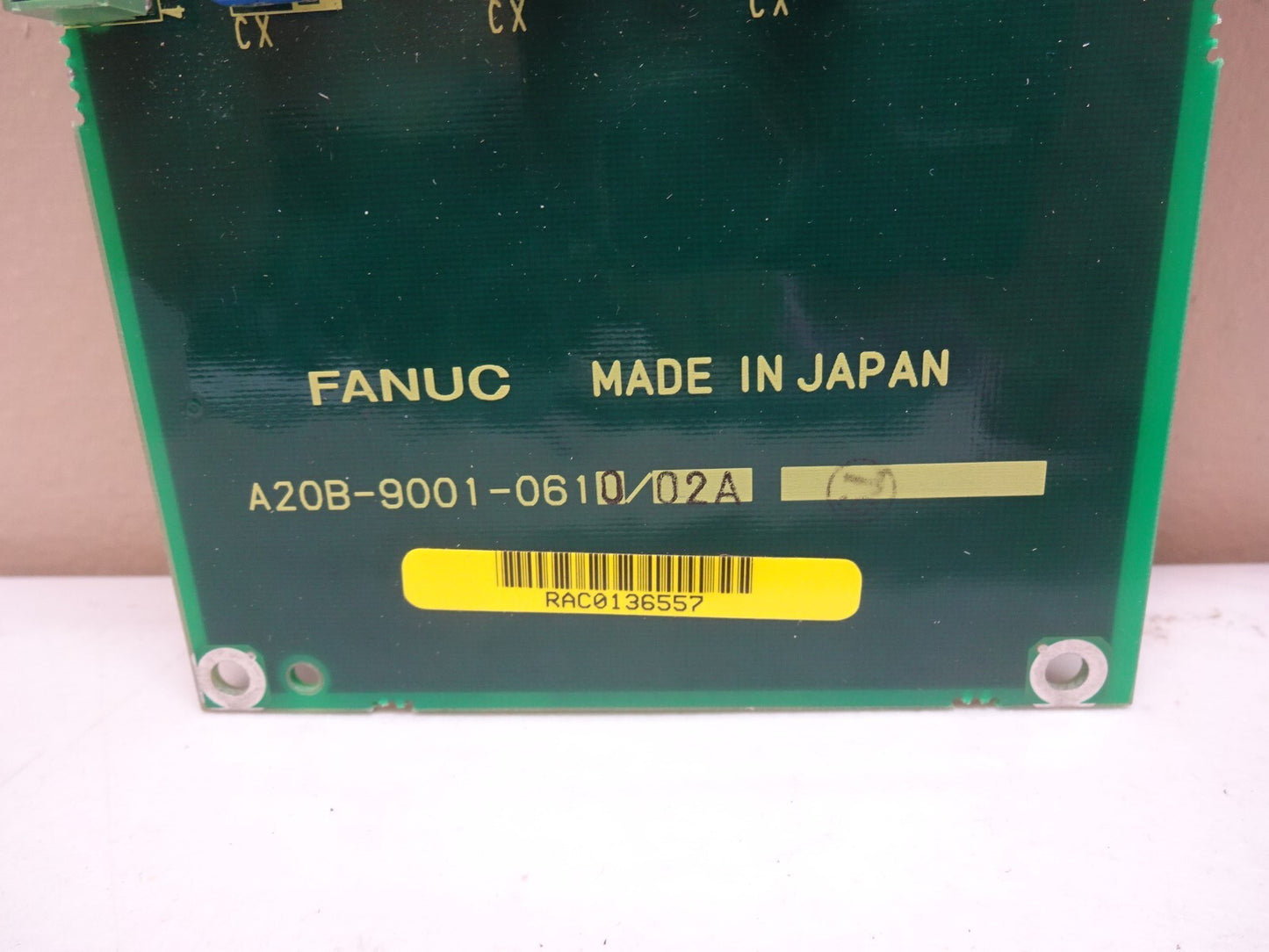 FANUC A20B-9001-0610/02A / RIO DAUGHTER FOR MOTHER PCB RJ / A16B-2201-0890